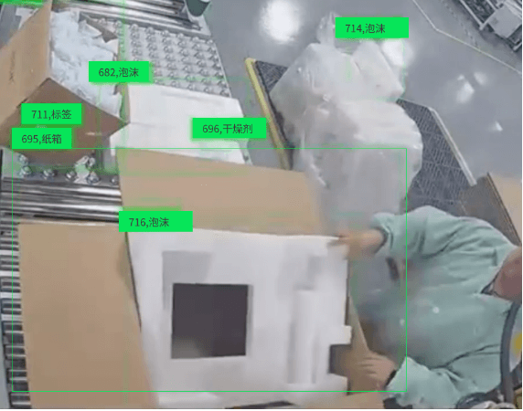 AI vision on materials
