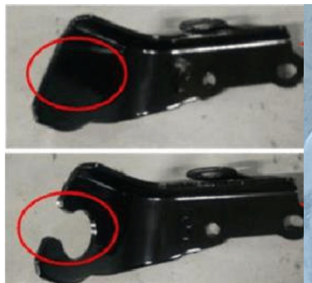 Missing hole