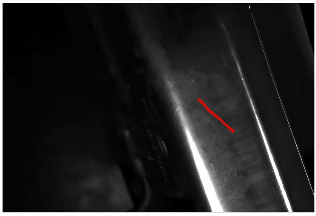 Scratch defect