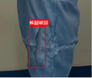 防护服穿戴检测