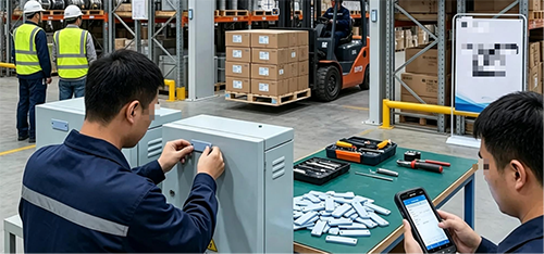 Power logistics | Warehouse AI vision
